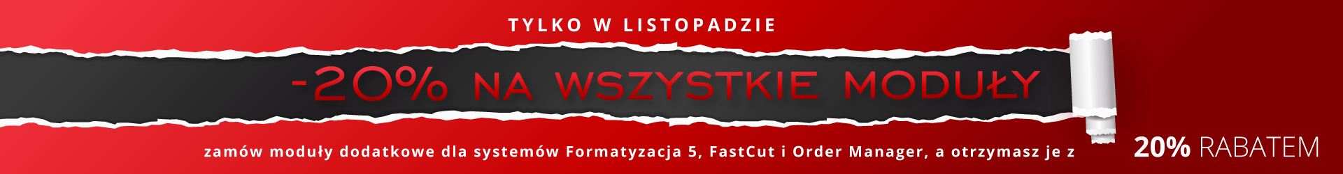 -20% na wszystkie moduły